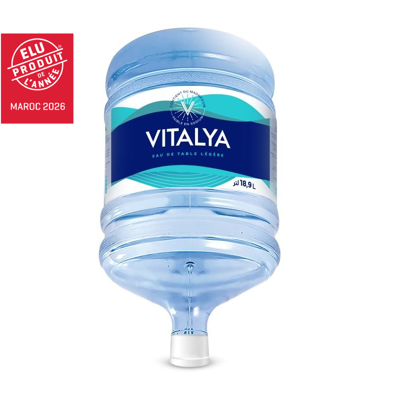 VITALYA bonbonne 18,9L avec consignation